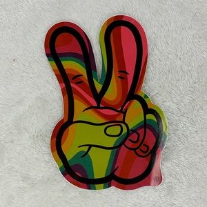 Dutch Bros Coffee 'Peace Sign' Collectable Sticker